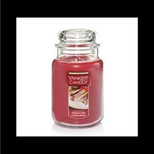 Yankee Candle Sparkling Cinnamon - Original Large Jar Fall Candle
